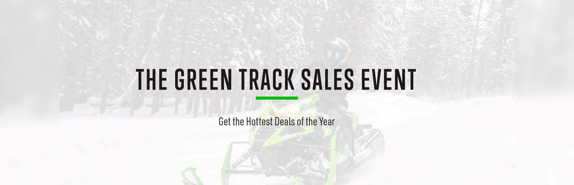 The Green Track Sales Event